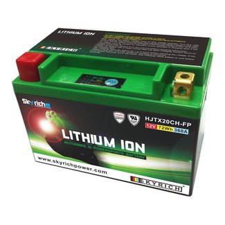 Batterie moto lithium 12v Skyrich Ion LTX5L-BS