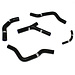 Samco Sport RADIATORSLANGENFREERIDE E ZWART 4 SLANGEN KTM-69BLACK