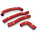 Samco Sport SAMCO Sport rode radiateurslangen - 6 slangen Honda CRF450R/RX HON-109RED