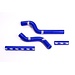 Samco Sport RADIATORSLANGEN YZ-F 250 BLAUW 4 SLANGEN YAM-14BLUE