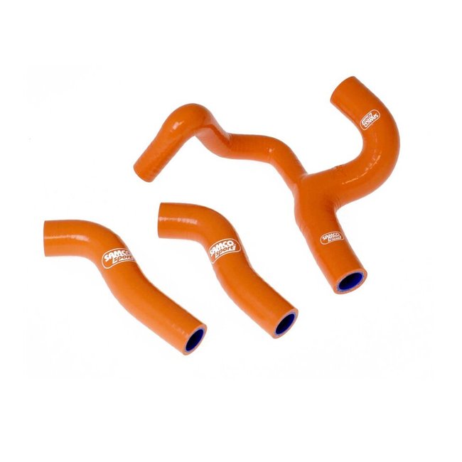 Samco Sport RADIATORSLANGEN EXC-F 250 08 ZONDER THERMOSTAAT ORANJE 3 SLANGEN KTM-20ORANGE