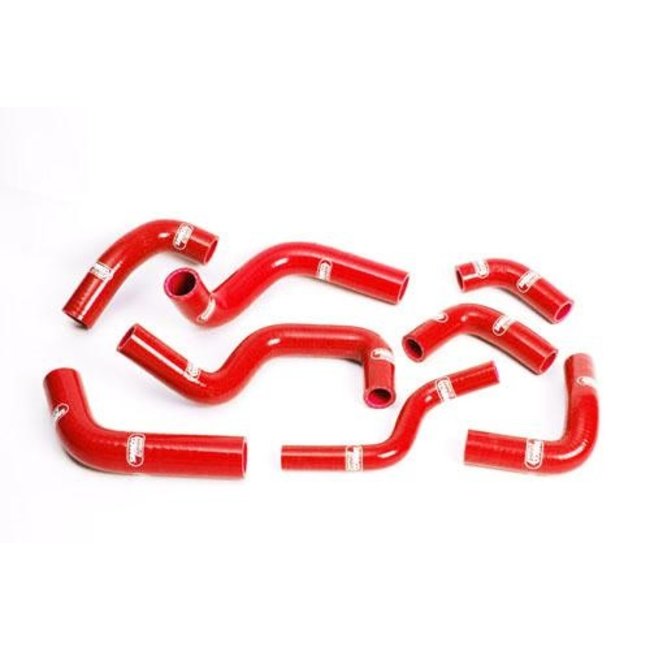 Samco Sport RADIATORSLANGEN DUCATI 748R 748R 00-02 ROOD 8 SLANGEN DUC-6RED