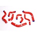 Samco Sport RADIATORSLANGEN DUCATI 996 996/998R TESTAST. 01-02 ROOD 8 SLANGEN DUC-10RED