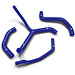 Samco Sport SAMCO Sport radiateurslangen Y ombouwset blauw - 4 slangen Kawasaki ZX10R KAW-78BLUE