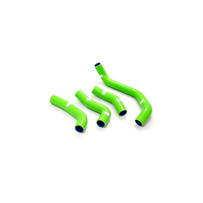 Samco Sport SAMCO Radiator Hoses SportM Type Green 4-Hoses Kawasaki ZZR 1100 D KAW-5GREEN