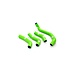 Samco Sport SAMCO Radiator Hoses SportM Type Green 4-Hoses Kawasaki ZZR 1100 D KAW-5GREEN