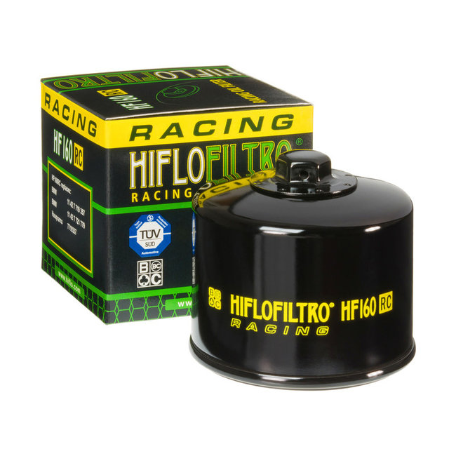 Hiflo Filtro HIFLO Oliefilter HF160RC racing zwart