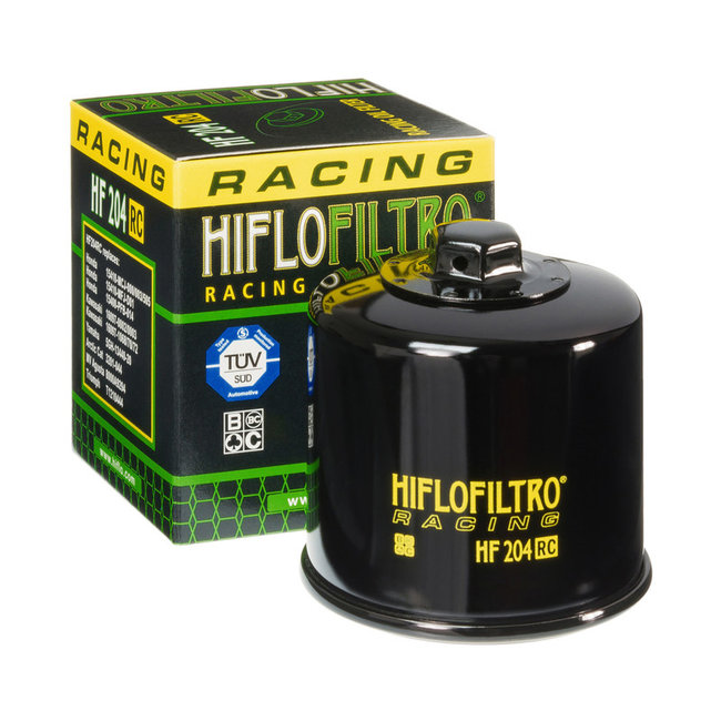 Hiflo Filtro HIFLO Oliefilter HF204RC racing zwart