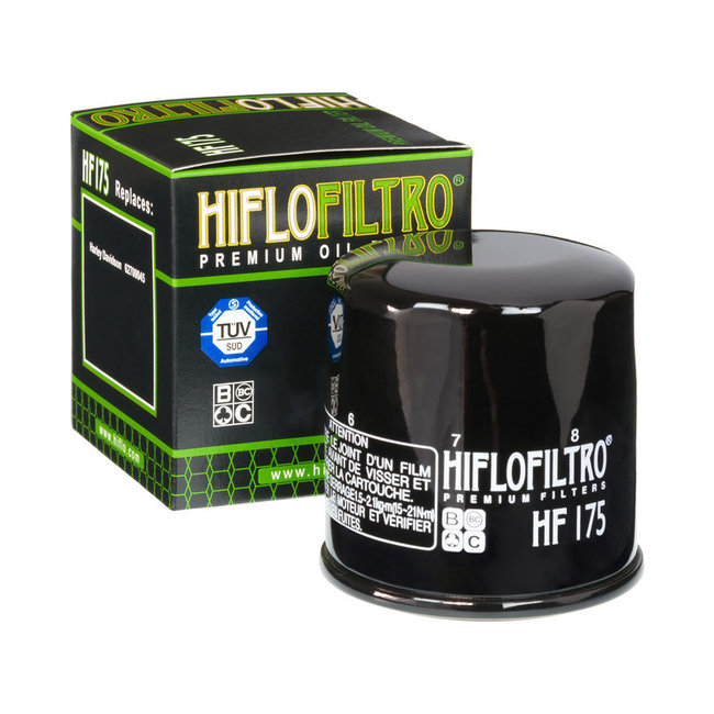 Hiflo Filtro HIFLO Oliefilter HF175 zwart Harley Davidson Street 750