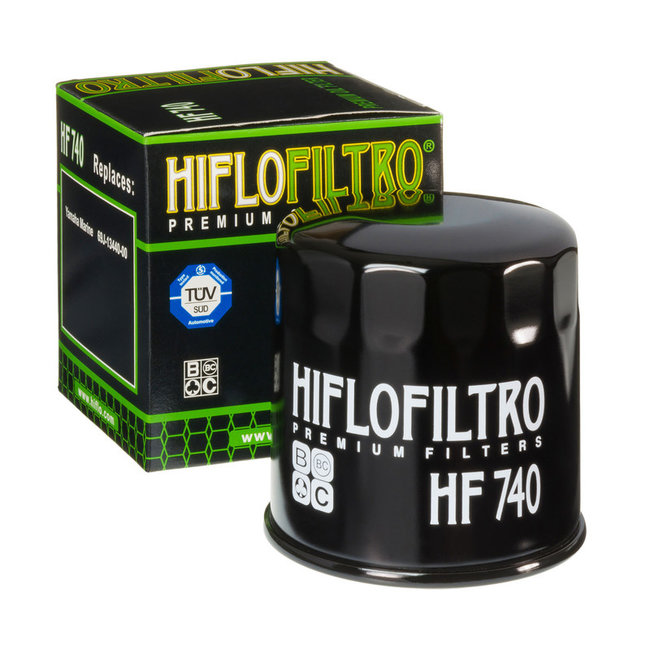 Hiflo Filtro HIFLO Oliefilter HF740 zwart Yamaha