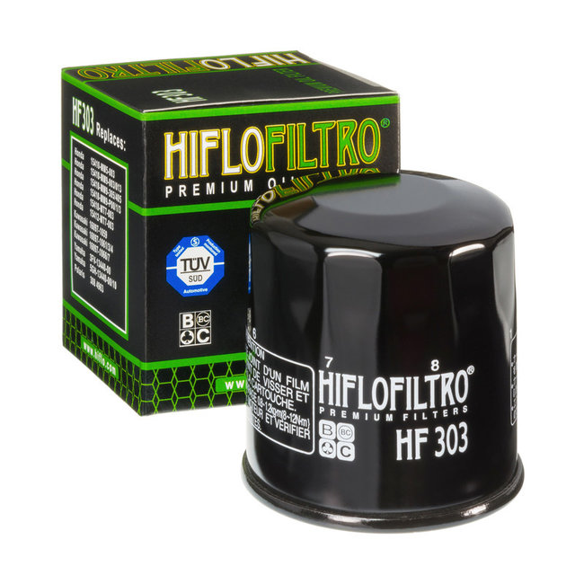 Hiflo Filtro HIFLO Oliefilter HF303 zwart