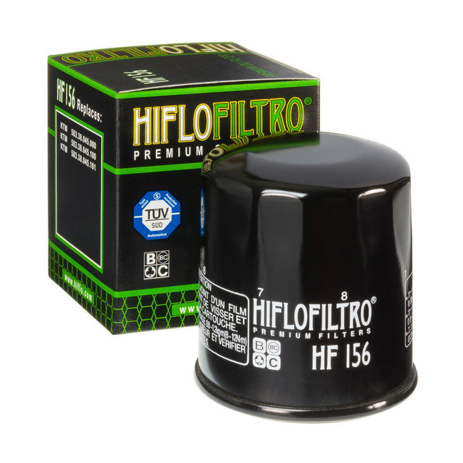Hiflo Filtro HIFLO Oliefilter HF156 zwart KTM