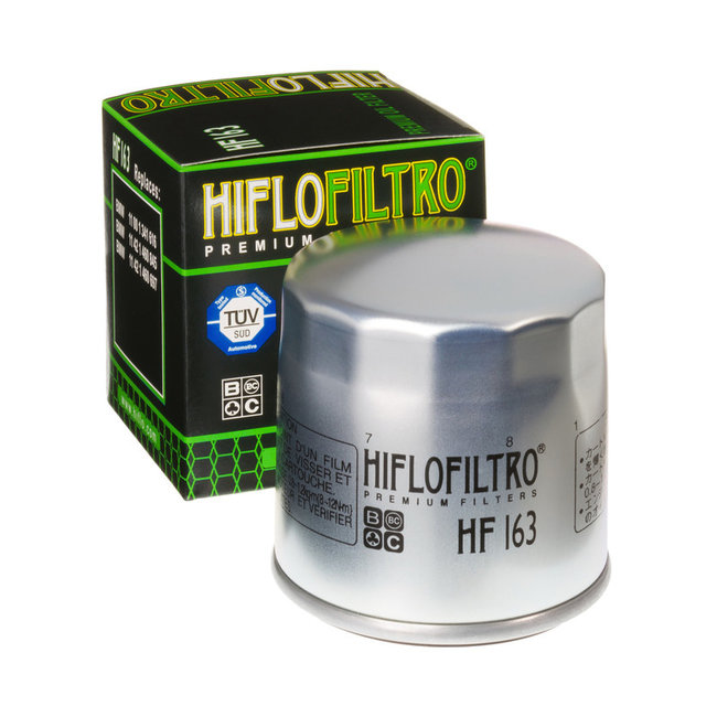 Hiflo Filtro HIFLO Oliefilter HF163 chrome BMW