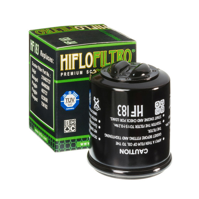 Hiflo Filtro HIFLO Oliefilter HF183 zwart