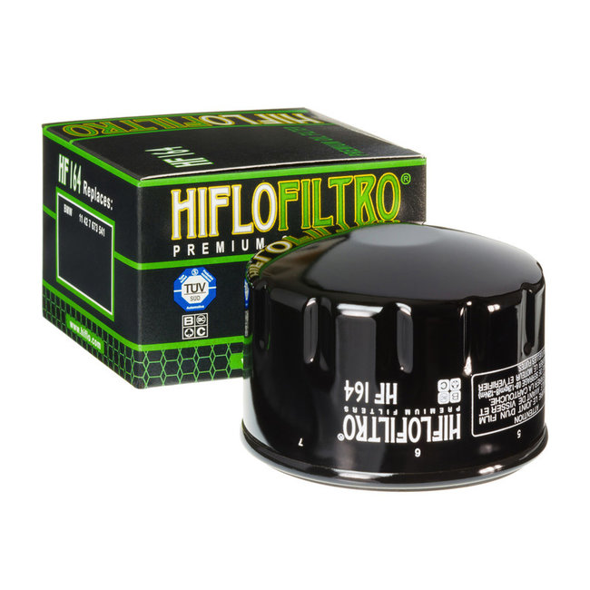 Hiflo Filtro HIFLO Oliefilter HF164 zwart BMW