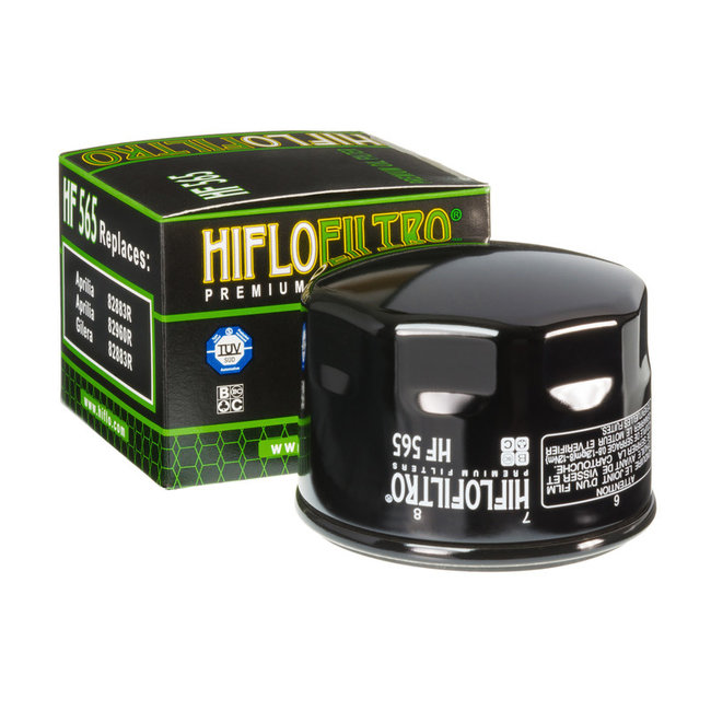 Hiflo Filtro HIFLO Oliefilter HF565 zwart Aprilia