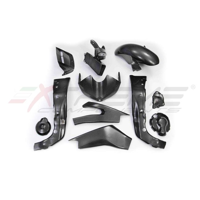 Extreme Components Racing bodywork/fairing: Front upper race fairing + side panels + lower race fairing + rear tail for Yamaha YZF R6 (2008/2016)