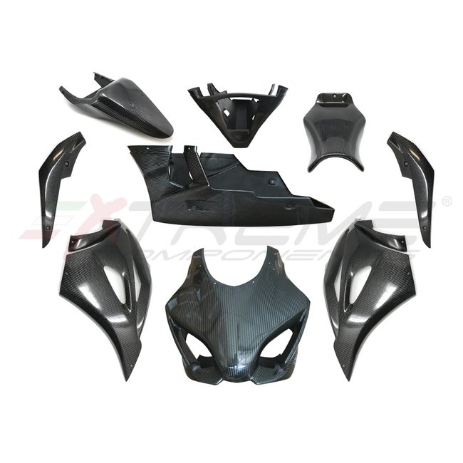 Extreme Components Racing bodywork/fairing: Front upper race fairing + side panels + lower race fairing + rear tail for Suzuki GSX-R1000 (2017/2021)