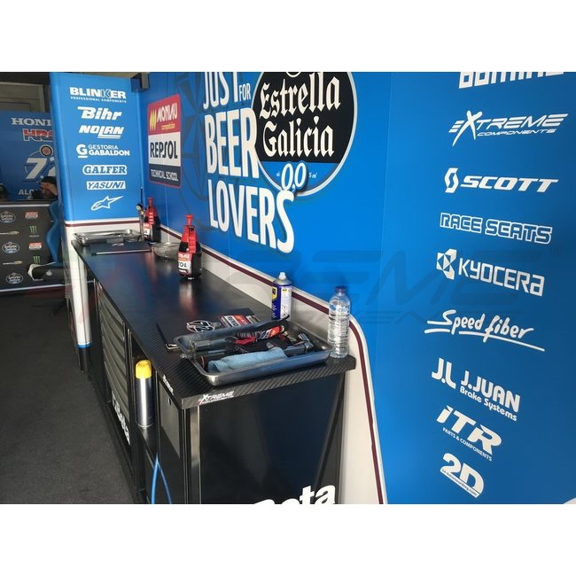 Extreme Components Twill Carbon Fiber cover for tool boxes 2420x520mm (predisposition led)