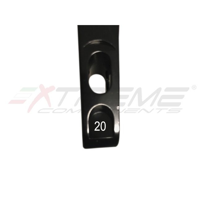 Extreme Components Short GP EVO brake lever for Brembo Racing/Accossato master cylinder offset 20