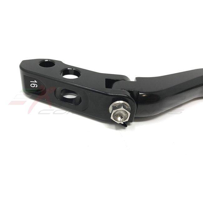 Extreme Components Long GP EVO clutch lever for Brembo Racing/Accossato master cylinder offset 16