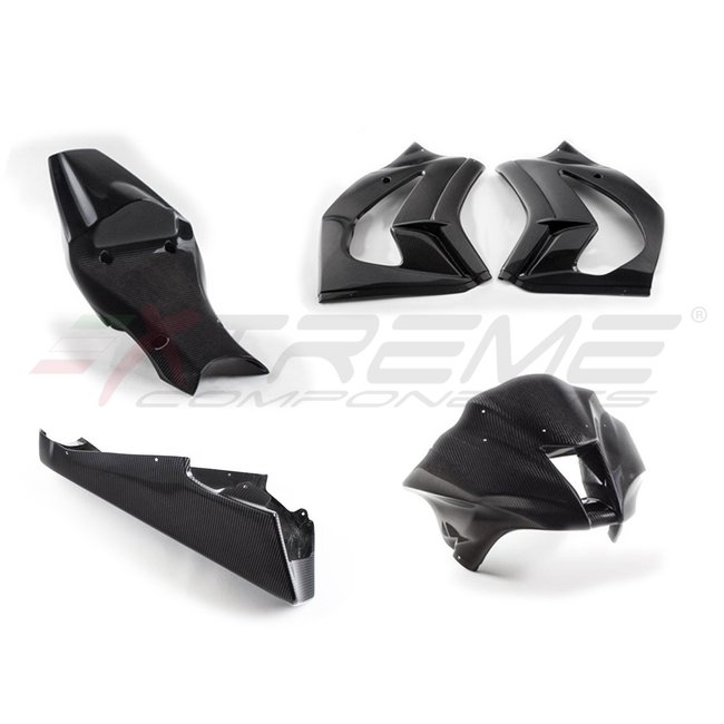 Extreme Components Racing bodywork/fairing: Front upper race fairing + side panels + lower race fairing + rear tail for Kawasaki ZX10R (2011/2015)