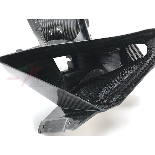 Extreme Components Tachometer support with airbox inlet tubes for Ducati Panigale V4 / V4S / V4R (2018/2021)