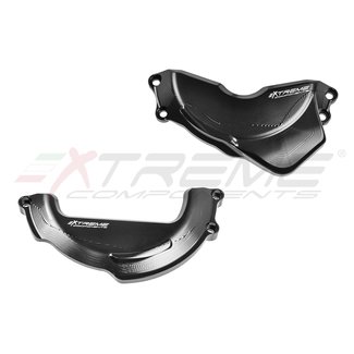 Extreme Components Engine protector in aluminium fully whole billet with 3d machining 2 PIECE for KTM 250/390RC (2015/2021) (alternator + clutch)