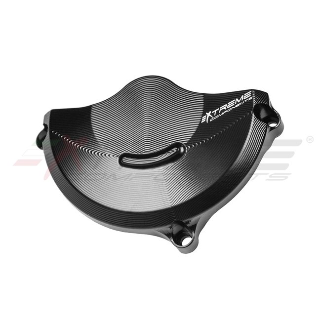 Extreme Components Engine protector in aluminium fully whole billet with 3d machining - alternator for Yamaha Pre Moto 3 250 (2019/2021)