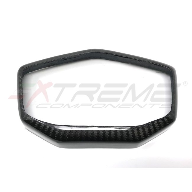 Extreme Components Twill Carbon Fiber Dell’Orto dashboard cover (Moto3)