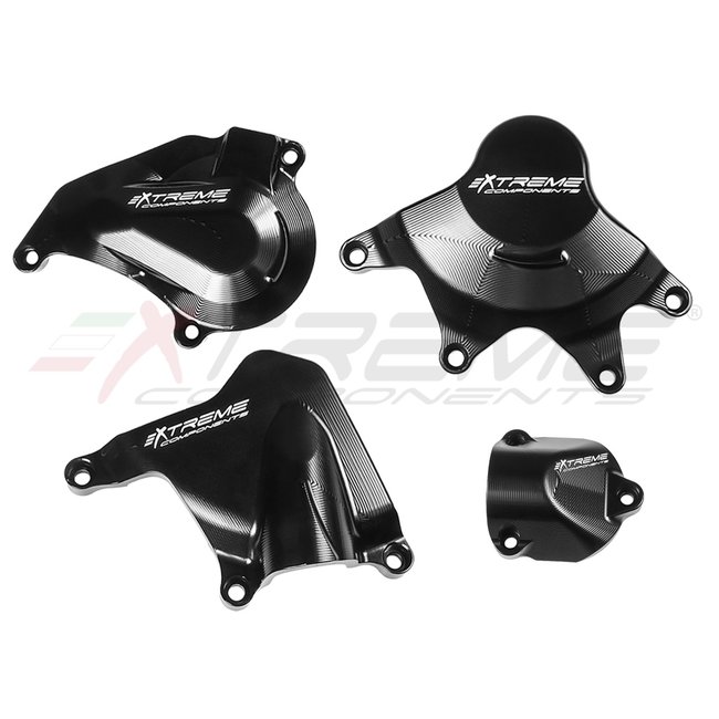 Extreme Components Engine protectors in aluminium fully whole billet with 3d machining 4 PIECE for BMW S1000RR / S1000R / M1000RR (2019/2021)(pick up + alternator + clutch + water pump)