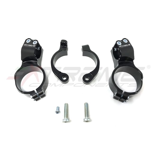Extreme Components Advanced handlebars 40mm offset and 20mm raised with clips to close the triple clamp - Diameter 55mm for BMW S1000RR (2019/2021)