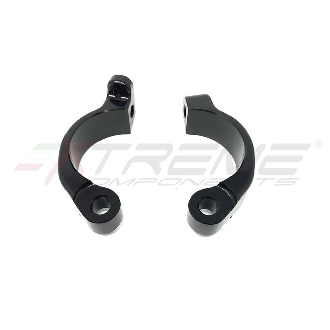 Extreme Components Advanced handlebars 40mm offset and 20mm raised with clips to close the triple clamp - Diameter 55mm for BMW S1000RR (2019/2021)