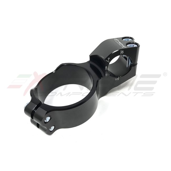 Extreme Components Advanced handlebars 40mm offset and 20mm raised with clips to close the triple clamp - Diameter 55mm for BMW S1000RR (2019/2021)