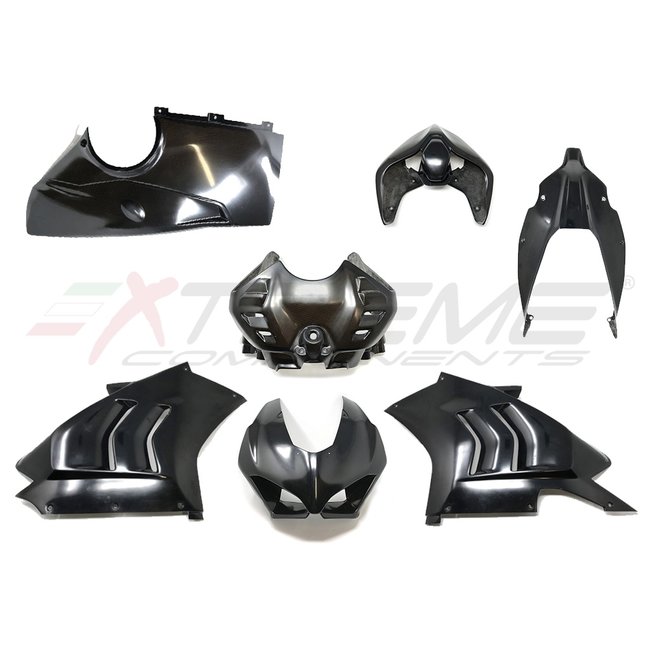 Extreme Components Racing bodywork/fairing: Front upper race fairing + side panels + lower race fairing + rear tail & under seat plate + airbox cover for Ducati V4R (2019/2021)