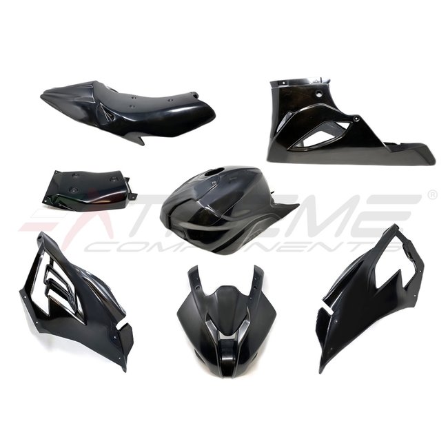 Extreme Components Racing bodywork/fairing: Front upper race fairing + side panels + lower race fairing + rear tail + SBK tank cover for BMW S1000RR (2019/2021)