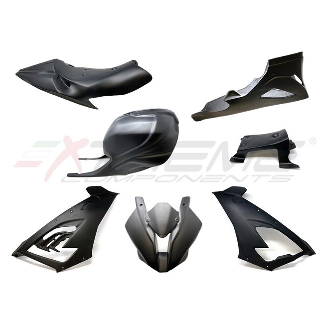 Extreme Components Racing bodywork/fairing: Front upper race fairing + side panels + lower race fairing + rear tail + tank cover for BMW S1000RR / M1000RR (2019/2021)