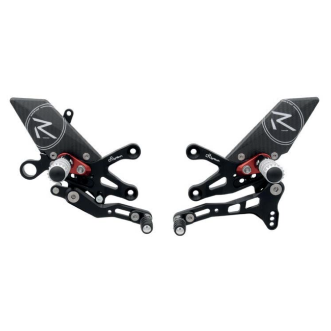 LighTech Rearsets / Footrest Kit Aprilia RSV4/Tuono V4
