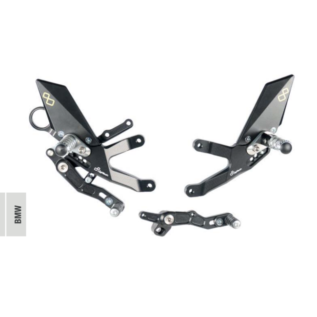 Rearsets / Footrest Kit BMW S1000RR 2009 - 2022