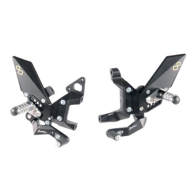 LighTech Rearsets / Footrest Kit Panigale 899 / 959 / 1199 / 1299 / V2