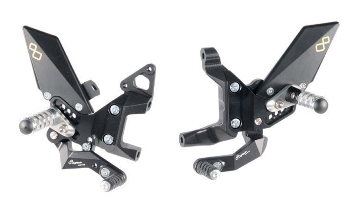 LighTech Rearsets / Footrest Kit Panigale 899 / 959 / 1199 / 1299 / V2
