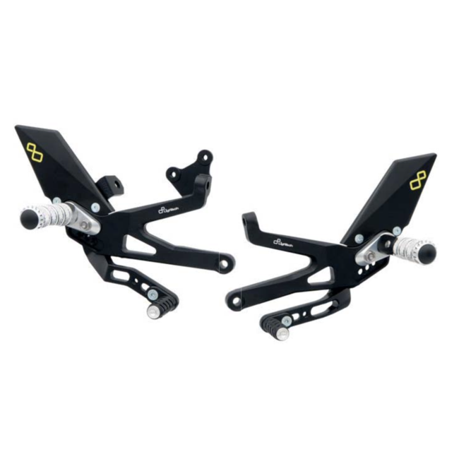 LighTech Rearsets / Footrest Kit Streetfighter V4 / V4 S