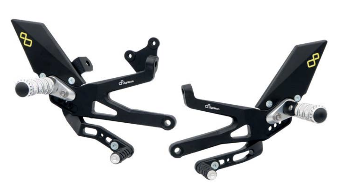 LighTech Rearsets / Footrest Kit Streetfighter V4 / V4 S Racing Products