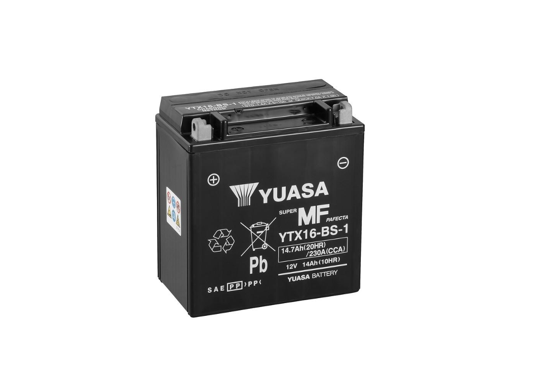 Batterie YUASA YTX14-BS - PAM RACING