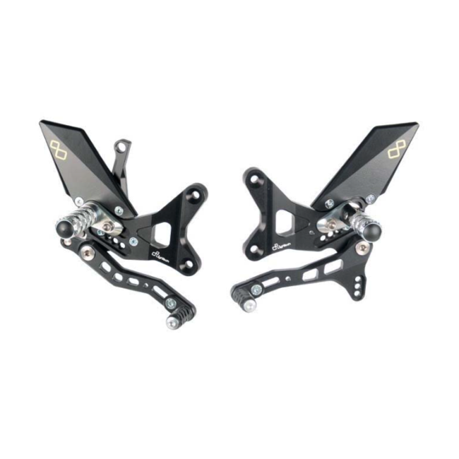 LighTech Kawasaki Ninja ZX10R 11 - 15 Rearsets / Footrest Kit