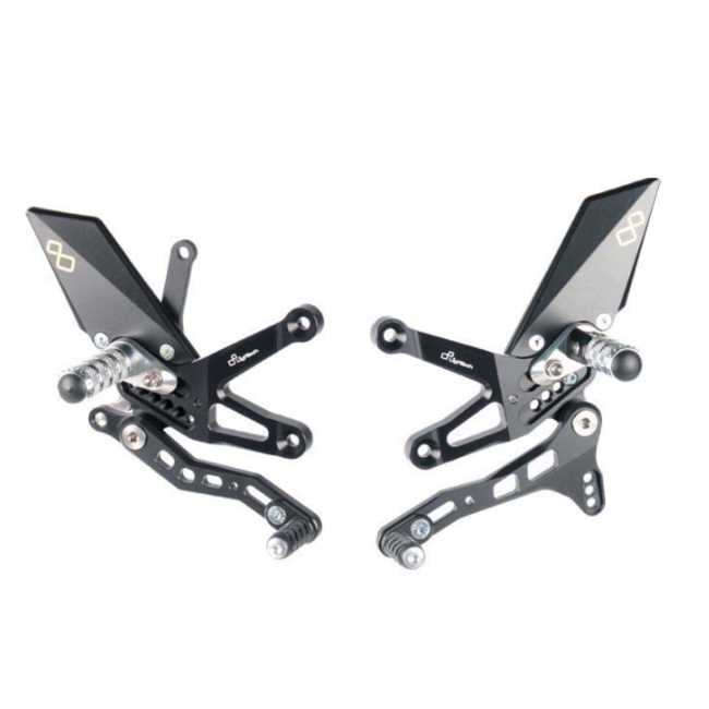 LighTech Kawasaki ZX10R 16 - 20 Rearsets / Footrest Kit