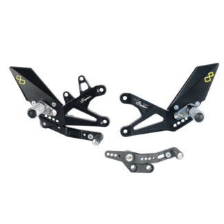 Triumph Daytona - Street Triple  675/765 13-20 Rearsets / Footrest Kit