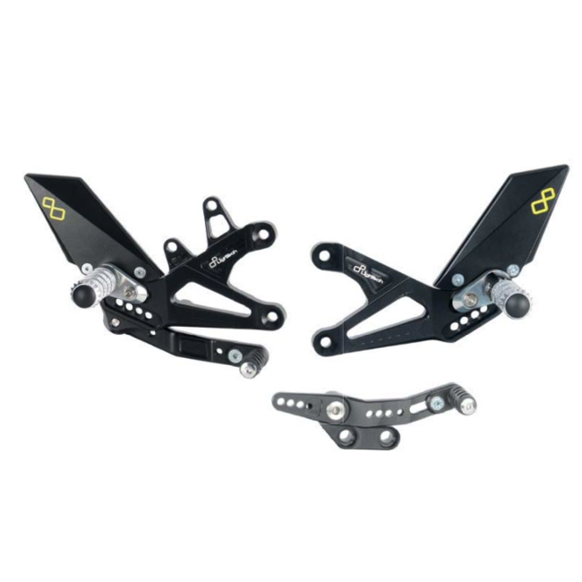 LighTech Triumph Daytona - Street Triple  675/765 13-20 Rearsets / Footrest Kit