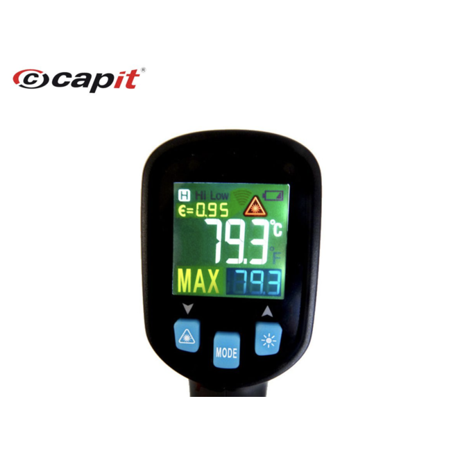 CAPIT Digitale Infrarood Banden Tempratuurmeter