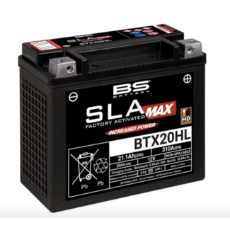 BS Battery BS BATTERY Accu BTX20HL SLA Max Harley Davidson 20Ah